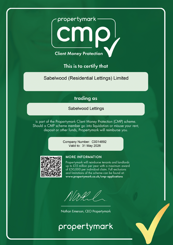 Client Money Protection Certificate